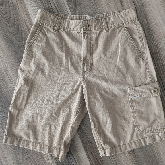 Vans Tan Khaki Cargo Shorts Men’s 30 - Picture 1 of 5